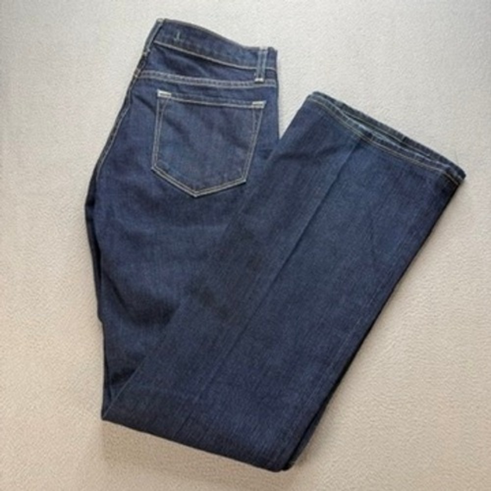 J Brand The Boot Leg Jeans Slim Fit Womens Size 26 Dark Blue Bootcut Made in USA